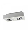 Mirora AR111 Overflade GU10 - 250V, IP20, 293x145x85mm, Hvid, Rektangulær, Justerbar, Spot, Uden Lyskilde.