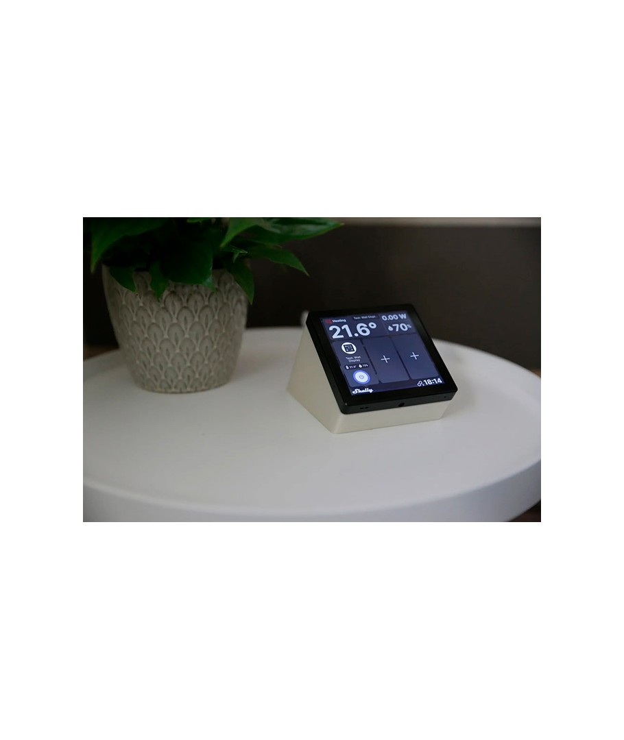 Support Mural Incliné 35° Pour Shelly Wall Display X2 - Noir Mat - Inclus Vis Et Serre-câble