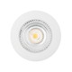 2.8W HiluX D1 Gen3 Full Spectrum LED indbygningsspot RA97 - 2700K, Hvid