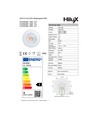 2.8W HiluX D1 Gen3 Full Spectrum LED indbygningsspot RA97 - 2700K, Hvid