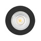 2.8W HiluX D1 Gen3 Full Spectrum LED indbygningsspot RA97 - 3000K, Sort