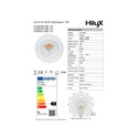 HiluX D3 Tilt360 - Full Spectrum LED Indbygningsspot, RA97, 2700K, Hvid