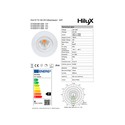 HiluX D3 Tilt360 - Full Spectrum LED Indbygningsspot, RA97, 2700K, Sort