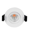 D8 Tilt360 Full Spectrum LED indbygningsspot RA97 - 2700K, Hvid