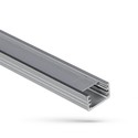 Profil til LED-strips Slim 1m - Klart dæksel (LED Armatur/lampe uden lyskilde)