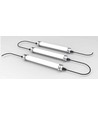 120cm 38W Dura69 LED armatur, gennemfortrådet - IP69, IK08, 1-10V, RA90