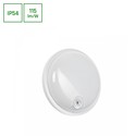 Spectrum 20W Teknik lampe - IP54, IK07, 230V, Rund, 4000K, PIR sensor.