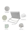 50W projektør - IP65, Hvid, arbejdslampe, Varm hvid, 18x14x2.7cm