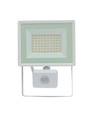 50W Noctis Lux 3 LED projektør med sensor - 4000K, IP44, hvid, udendørs
