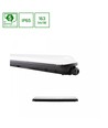 60cm LIMEA GIGANT HERMETIC LED armatur, 20W - IP65, IK09, Sort, inkl. 2x G13 rør, neutral hvid