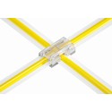 LED strip 8 i 1 samler - 8mm COB, enkeltfarvet, IP20, 5V-24V