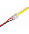 LED strip 8 i 1 samler - 8mm COB, enkeltfarvet, IP20, 5V-24V