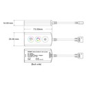 LEDlife rWave Wifi RGB+CCT controller - 12V (60W), 24V (120W)
