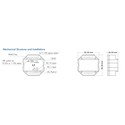 LEDlife rWave 1-10V indbygningsdæmper - RF, push-dim, LED dæmper, til indbygning