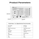 Gledopto 5i1 Pro mini Zigbee controller - Hue kompatibel, RGB+CCT