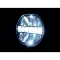 7" Prolumo 108W Beam HEXA E-godkendt - LED fjernlygte, dual positionslys