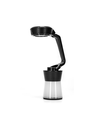 LED 3-i-1 Campinglampe/ overlevelseslampe - Drejedæmpning, 22 SMD, Sort - Bruger 3x AA-batterier