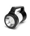 LED 3-i-1 Campinglampe/ overlevelseslampe - Drejedæmpning, 22 SMD, Sort - Bruger 3x AA-batterier