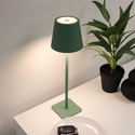 Opladelig LED bordlampe Inde/ude - Grøn, touch dæmpbar, CCT, IP54 udendørs