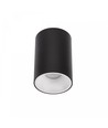 Chloe GU10 påbygningsspot - Sort, cylinderformet, IP20, aluminium, uden lyskilde