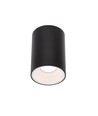 Chloe GU10 påbygningsspot - Sort, cylinderformet, IP20, aluminium, uden lyskilde