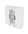 20W CCT væglampe - IP54 udendørs, 25x25cm