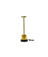 Opladelig LED bordlampe med trådløs opladning - Guld, IP54 Inde/udendørs, touch dæmpbar