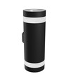 18W Torre ring væglampe - IP54 udendørs, Rund, CCT, Sort, Op/ned, 3 lyskulører, inkl. lyskilde