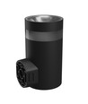 9W Torre ring væglampe - IP54 udendørs, Rund, CCT, 3 lyskulører, sort, inkl. lyskilde
