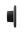 9W Væglampe - IP44 udendørs, Ø12cm, 3 lyskulører, CCT, sort