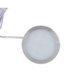 Ø6cm Sono60 møbelspot RA92 - 12V DC, Mål: Ø6 cm, Påbygning, Skabsbelysning, børstet stål