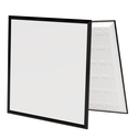 60x60 bagbelyst CCT LED panel - 36W, sort kant, 140lm/W