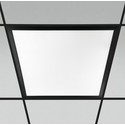 60x60 bagbelyst CCT LED panel - 36W, sort kant, 140lm/W