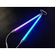 120cm 17W CyberTube RGBIC - 24V DC, IP67, Gennemfortrådet