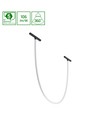 150cm 24W SHIFT Neon L magnetisk lysskinne, 48V - 3000K, RA>90, 106lm/W, Ø22mm