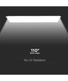 V-Tac 120x30 bagbelyst LED panel - 40W, 4800lm, hvid kant