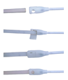 5m 11,5W/m Rød Neon COB strip - 230V, IP67 vandtæt, 288 LED, kan klippes for hver 10cm
