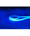 5m 11,5W/m Lyseblå Neon COB strip - 230V, IP67, 288 LED, Kan klippes for hver 10cm