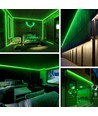 5m 11,5W/m Grøn Neon COB strip - 230V, IP67 vandtæt, 288 LED, kan klippes for hver 50cm