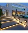 11W/m 10x10 Neon Flex LED strip - 24V DC, IP67, Pris pr. meter