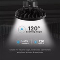 V-Tac 100W LED high bay - 0/1-10V Dæmpbar, Samsung LED chip, IP65, 5 års garanti