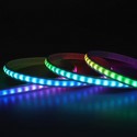 12W/m 8x12 RGBIC LED strip - 5m, IP67, 90 LED pr. meter, 230V