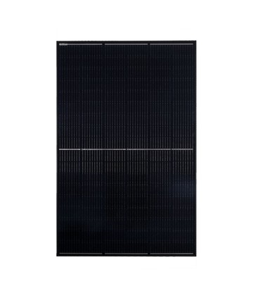 410W Fuld sort Tier1 Mono solcellepanel - Sort-i-sort, all-black, half-cut panel v/6 stk.