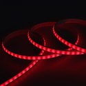 5 meter RGB CLIP-ON vandtæt LED strip - Hvid cover, 230V, 60 LED, 9W pr. meter