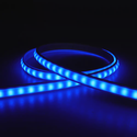 5 meter RGB CLIP-ON vandtæt LED strip - Hvid cover, 230V, 60 LED, 9W pr. meter