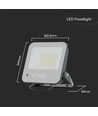 50W LED projektør - RGB, arbejdslampe, med fjernbetjening