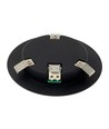 2.8W HiluX D1 Gen3 Full Spectrum LED indbygningsspot RA97 - 3000K, Sort