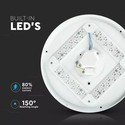 V-Tac rund 24W LED loftslampe, CCT - 3 lyskulører, Ø35cm, 230V, inkl. lyskilde