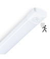High-Lumen LED Armatur 36W Med Sensor i 4000K, IP40, 230V - 120cm