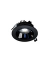 Model M Downlight 14W - nedsænket, justerbar retning uden lyskilde, 30°, 130x58 mm, sort